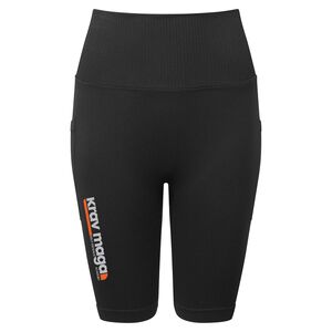 Women’s Ribbed Seamless '3D Fit' Cycle Shorts Thumbnail