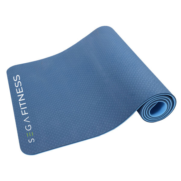 Sega Fitness - Premium Quality Non Slip TPE Yoga Mat Thumbnail